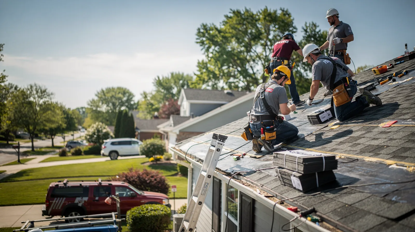 Roof Repair in Winchester, IL around you